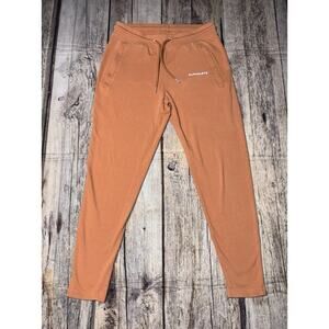 Alphalete Orange Taper Slim Core Sweatpants Athletic Pants Womens Size Small